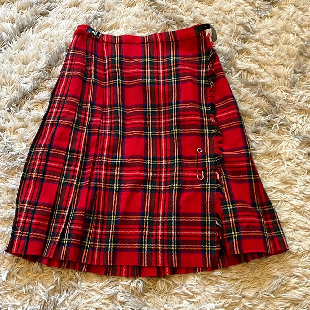 Wool skirt